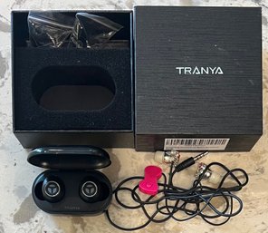 Tranya Truly Wireless Ear Buds With Original Box, Pair Of Hello Kitty Ear Buds