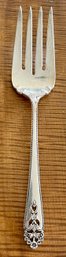 86 Grams Total - International Sterling Silver Queen's Lace 9' Serving Fork