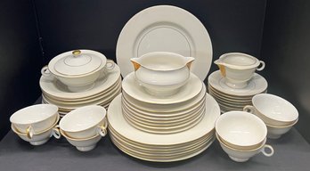 Theodore Haviland 1940 New York Gramercy  Chins Set - Plates, Side Plates, Gravy, Cream Sugar, And More