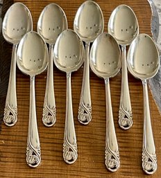 248 Grams Total - (8) International Sterling Silver Spring Glory 6' Tea Spoons