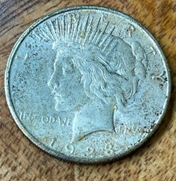1928 S Silver Liberty Peace Dollar Coin 90 Percent Silver