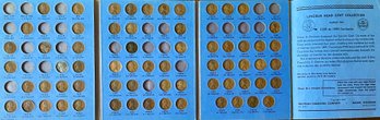 Lincoln Head Cent Book With Coins 1909 - 1940 -75 Percent Full