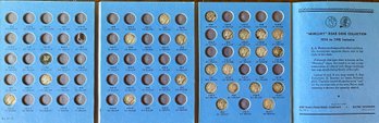 Mercury Head Dime Book W Silver Coins - 1916 - 1945 (25) Coins