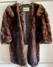 Vintage Rich's Mink Fur Stole Cape