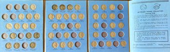 Jefferson Nickel Book W Coins - Starting In 1938 - 75 Percent Full