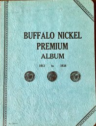 Buffalo Nickel Premium Album Coin Book W 6 Coins