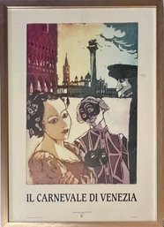 1997 Il Carnevale Di Venezia Framed Expo Print