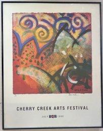 Valerie Willson Signed Limited Edition Print 86 Of 1000 Cherry Creek Art Festival July 1988