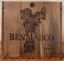 Solid Wood Ben Marco Wine Box