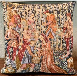 Vintage Goblys Made In France Tapestry Pillow