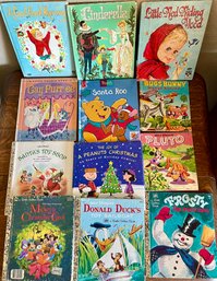 Children's Books - Cinderella Little Red Riding Hood, Peanuts, Frosty, Bugs Bunny, And More