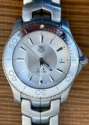 Authentic Tag Heuer Silver Link Wrist Watch - WJ1111-1 - YE5644 - W Receipt James Free Jewelers - See Terms