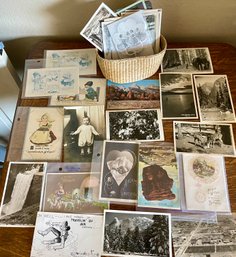 Large Lot Of Vintage Postcards - Photos, Dutch, Victorian, Germany, And More