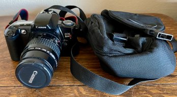 Canon EOS Rebel XS Camera And Strap & Olympus Case