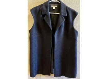 Coldwater Creek Ladies Size 16 Sleeveless Jacket