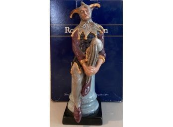 Royal Doulton 'the Jester' Figurine With Original Box HN 2016