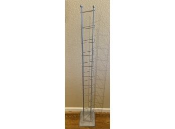 62 Inch Orbit Metal CD Rack