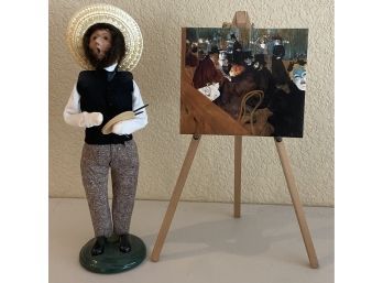 Buyer's Choice LTD 'the Carolers' Toulouse Figurine With Easel 2005