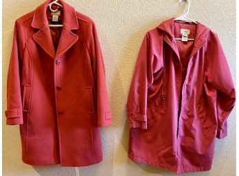 Women's Petite Large L.L. Bean Rain Coat, Women's L.L. Bean 16 Petite Thinsulate