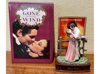 San Francisco Music Box Company 'the Kiss' Gone With The Wind Musical Figurine (not Tested) In Original Box