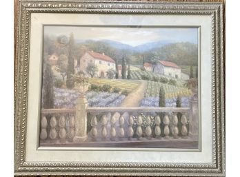 Vivian Flasch Print Country Side In Decorative Frame (2 Of 2)