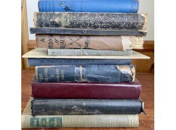 Small Collection Of Antique Books And Hymnals - Mother West Wind 'where' Stories 1917, & More