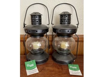 (2) Village Green Citronella Lanterns