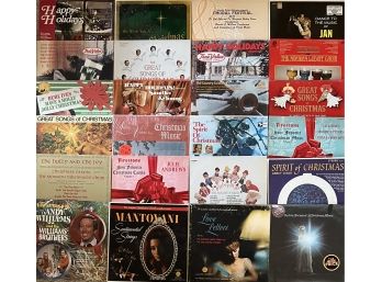 24 Assorted Vintage Albums - Primarily Christmas