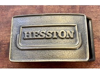 Original 1974 Heston Rodeo Belt Buckle, Rare