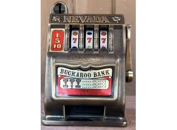 Nevada Buckaroo Slot Machine Novelty Bank