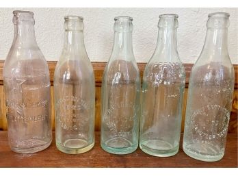 Spalding Bottle Works, Chuyler, Freemont, David City Antique Bottles