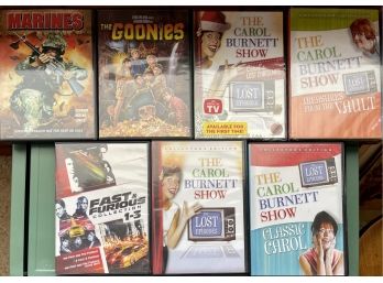 Collection Of DVD's - Carol Burnett - Treasures From Vault, Classic Carol, Lost Christmas, Goonies, And More