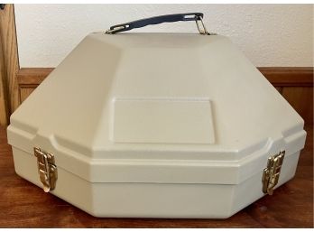 Vintage Cowboy Hat Hard Case Storage Box