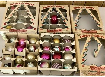 Shiny And Bright Vintage Christmas Ornaments