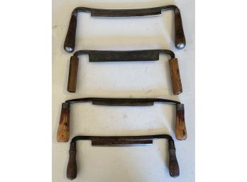 (4) Antique Bark Peeling Tools