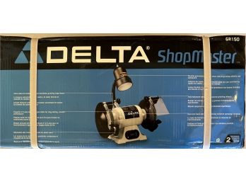 DELTA ShopMaster GR150 6 Inch Bench Grinder (new In Box)