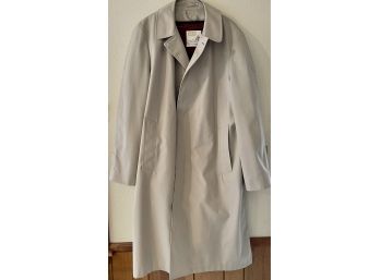 London Towne Corporation Plush Lined Trench Coat 42 Long