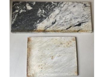 2 Pieces Of Antique Marble