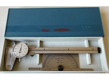 Tesa Swiss Made Dial Caliper In Original Box