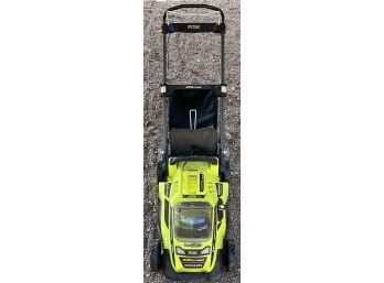 Ryobi RY40108 40v Lithium 20 Inch Electric Lawn Mower With Battery And Charging Station