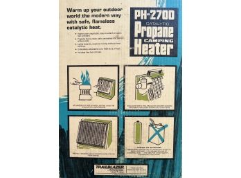 Trailblazer By Winchester Catalytic Propane Camping Heat With Original Box