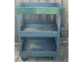 3-tier Industrial Metal Utility Cart