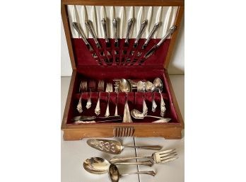 8- Piece Gorham Silver Plate Silverware Place Setting In Original Box