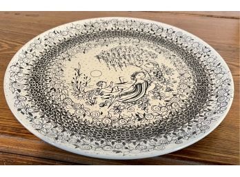 Bjorne Wiinbled Nymolle Denmark 'the Seasons' Summer Plate 3052-187 (as Is)