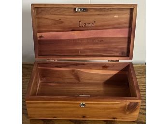 Miniature Lane Cedar Chest With Key