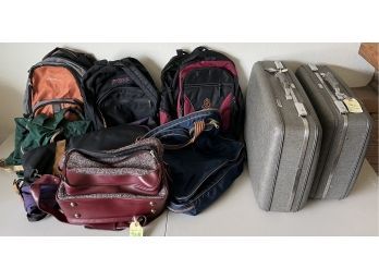 Large Collection Of Assorted Backpacks And Duffle Bags - Eddie Bauer, JanSport, And More