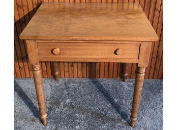 Vintage Single Drawer Side Table