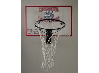 Justin Tyme Sports Arizona Wildcats Basketball Wall Hoop