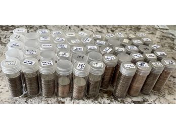 Large Collection Of 1960's And Up Quarter Coins - State, National Park, And More