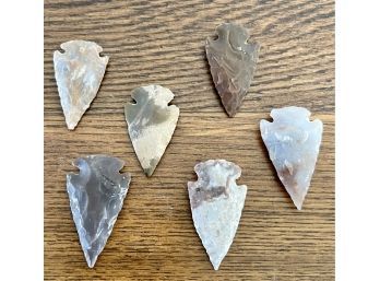 Small Collection Of Arrowheads - Agate Stone And More